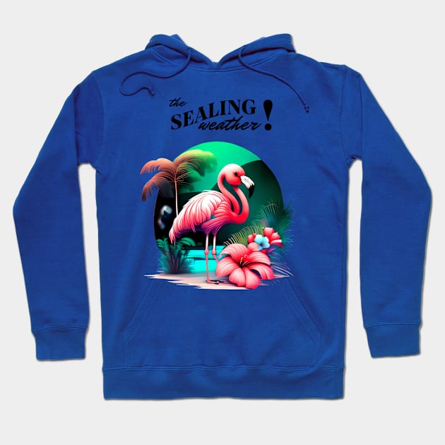 The Sealing weather Hoodie by DavidBriotArt